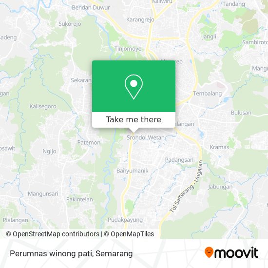 Perumnas winong pati map