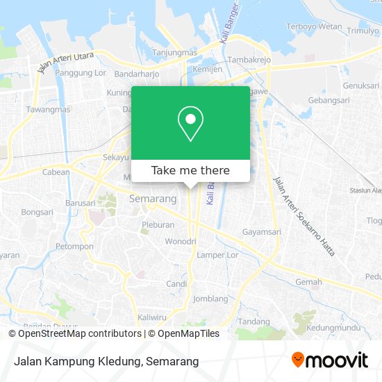 Jalan Kampung Kledung map