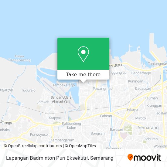 Lapangan Badminton Puri Eksekutif map