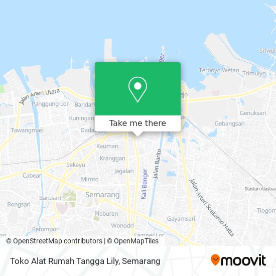 Toko Alat Rumah Tangga Lily map