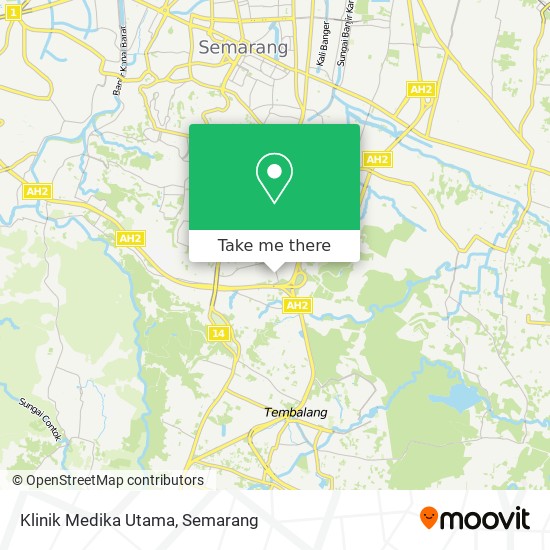 Klinik Medika Utama map