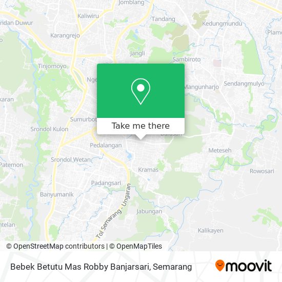 Bebek Betutu Mas Robby Banjarsari map