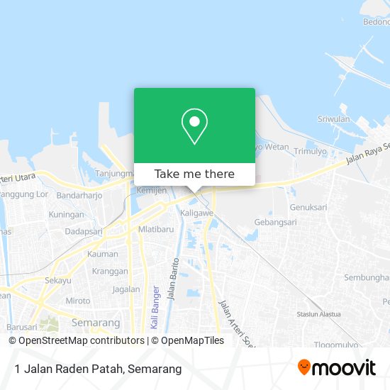 1 Jalan Raden Patah map