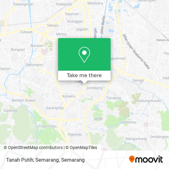 Tanah Putih, Semarang map