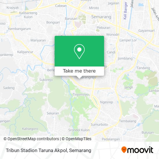 Tribun Stadion Taruna Akpol map