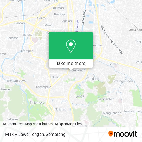 MTKP Jawa Tengah map