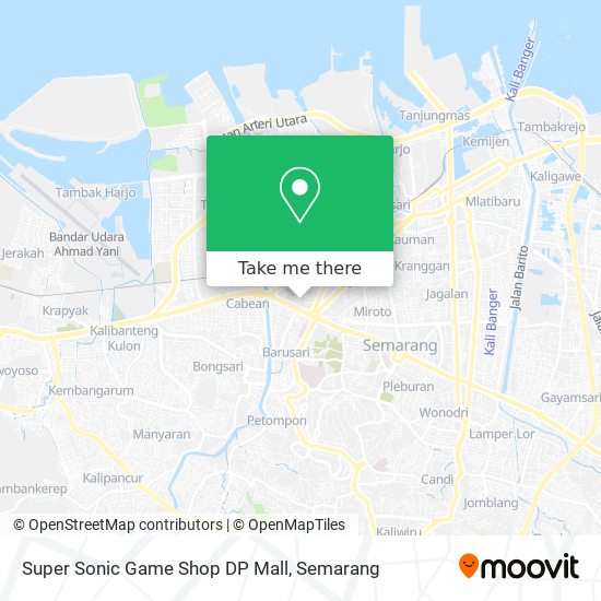 Super Sonic Game Shop DP Mall map