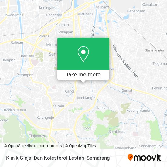 Klinik Ginjal Dan Kolesterol Lestari map