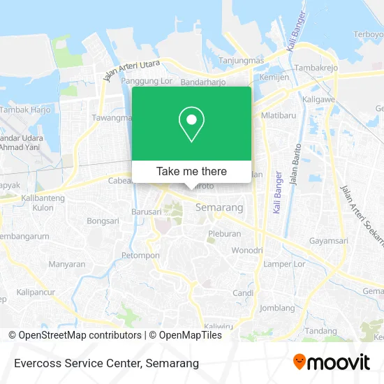 Evercoss Service Center map