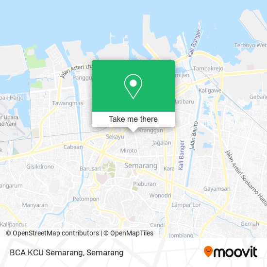 BCA KCU Semarang map