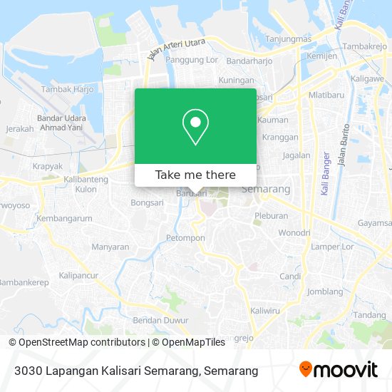 3030 Lapangan Kalisari Semarang map