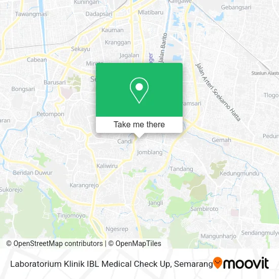 Laboratorium Klinik IBL Medical Check Up map