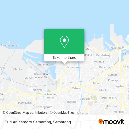 Puri Anjasmoro Semarang map