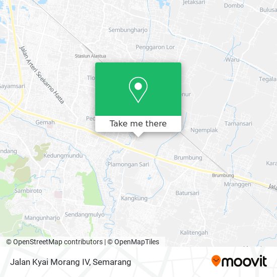 Jalan Kyai Morang IV map