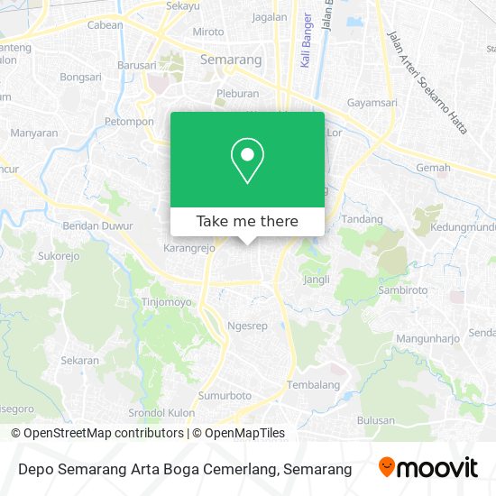 Depo Semarang Arta Boga Cemerlang map