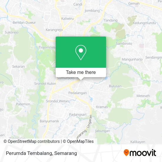Perumda Tembalang map