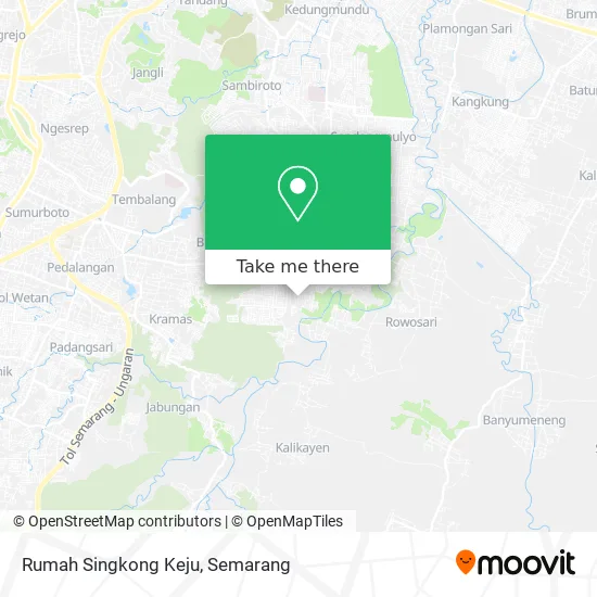 Rumah Singkong Keju map