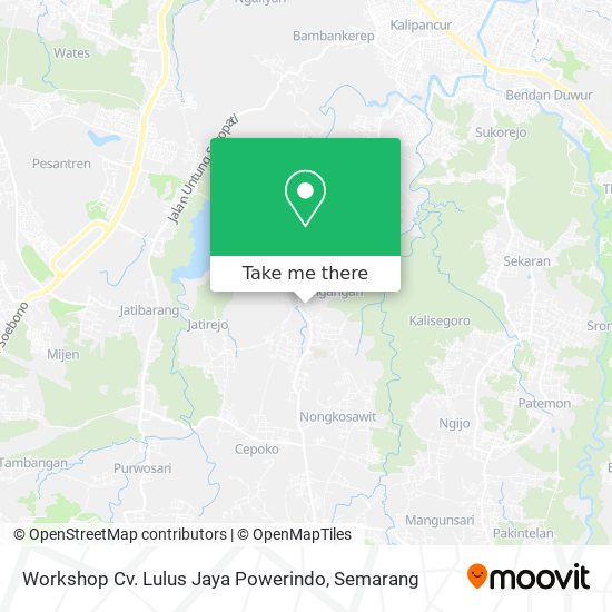 Workshop Cv. Lulus Jaya Powerindo map