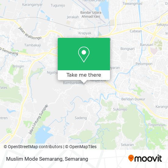 Muslim Mode Semarang map