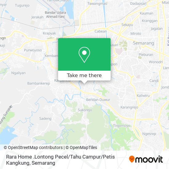 Rara Home .Lontong Pecel / Tahu Campur / Petis Kangkung map