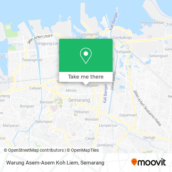 Warung Asem-Asem Koh Liem map