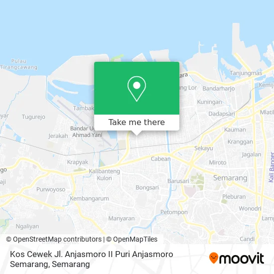 Kos Cewek Jl. Anjasmoro II Puri Anjasmoro Semarang map