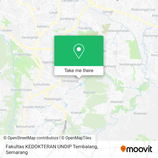 Fakultas KEDOKTERAN UNDIP Tembalang map