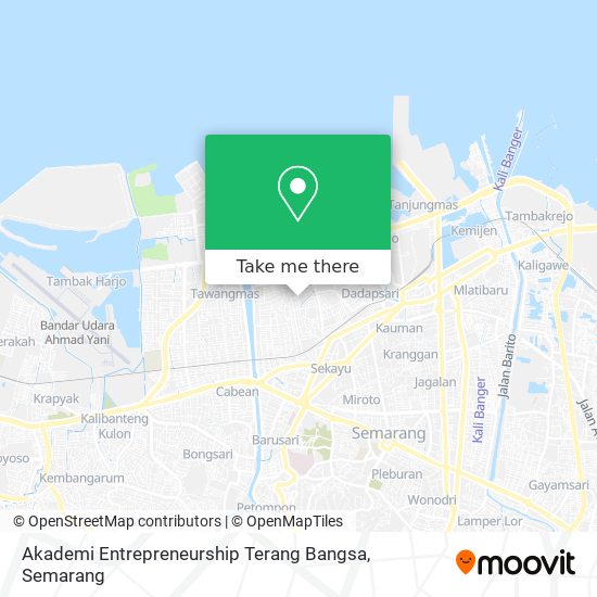 Akademi Entrepreneurship Terang Bangsa map