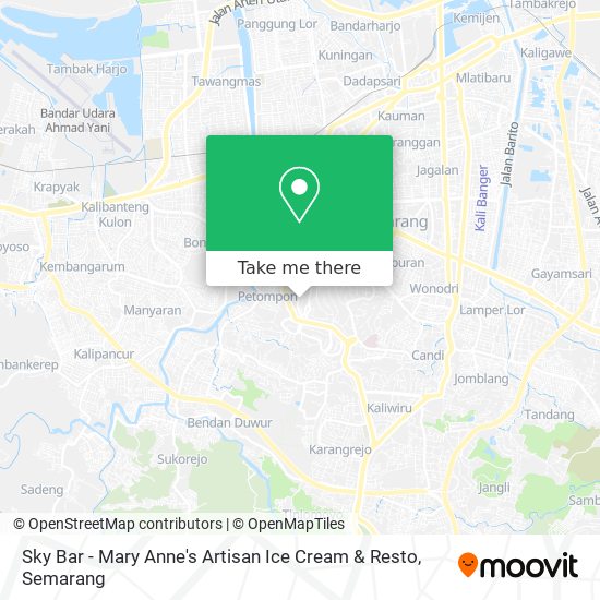 Sky Bar - Mary Anne's Artisan Ice Cream & Resto map