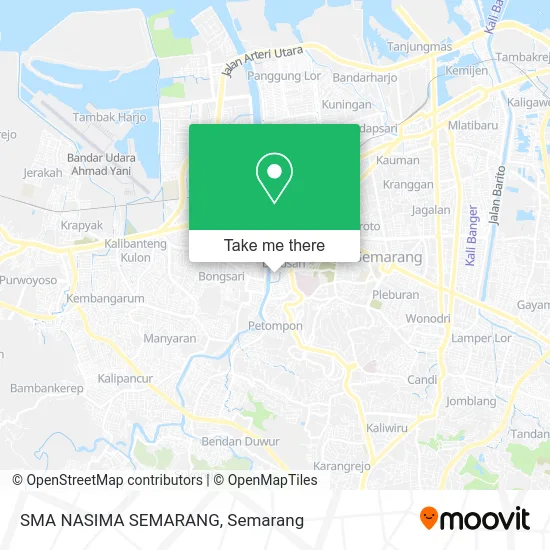 SMA NASIMA SEMARANG map