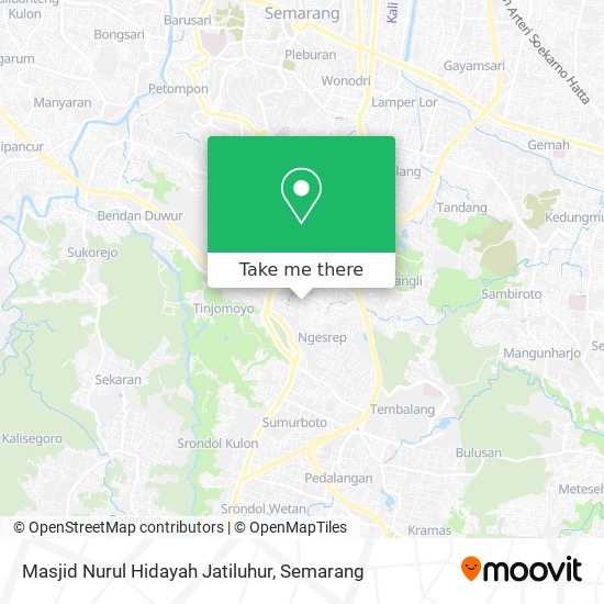 Masjid Nurul Hidayah Jatiluhur map
