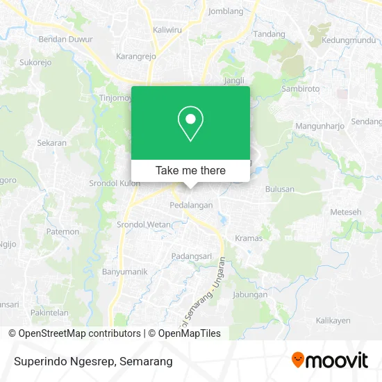 Superindo Ngesrep map