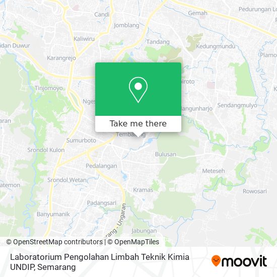 Laboratorium Pengolahan Limbah Teknik Kimia UNDIP map