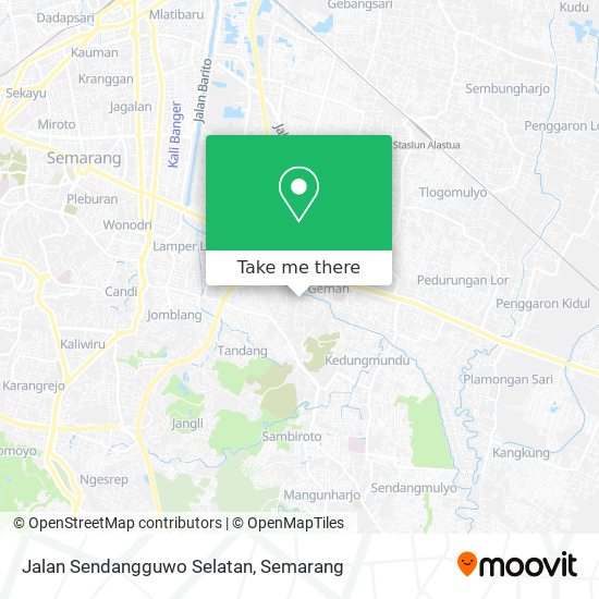 Jalan Sendangguwo Selatan map