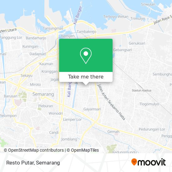 Resto Putar map