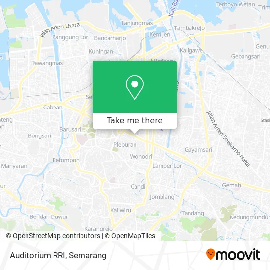 Auditorium RRI map
