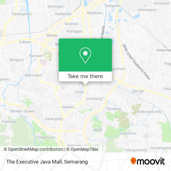 The Executive Java Mall map