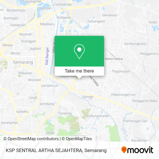 KSP SENTRAL ARTHA SEJAHTERA map