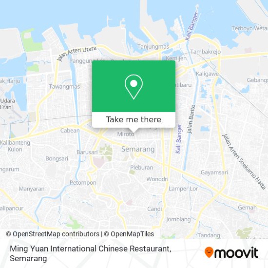 Ming Yuan International Chinese Restaurant map