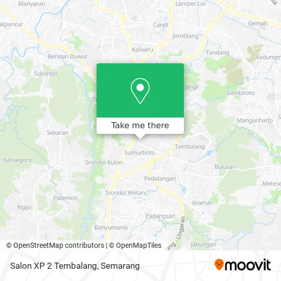 Salon XP 2 Tembalang map