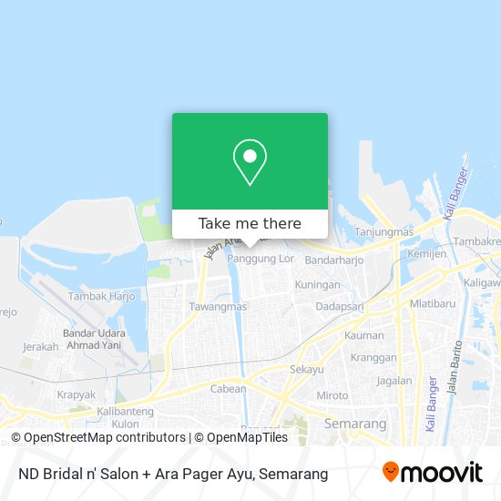 ND Bridal n' Salon + Ara Pager Ayu map