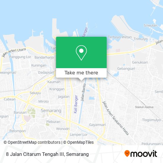 8 Jalan Citarum Tengah III map