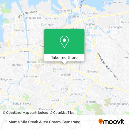 O Mama Mia Steak & Ice Cream map