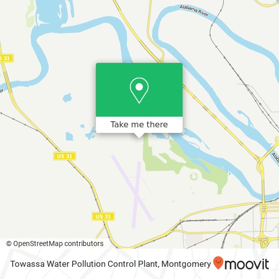 Towassa Water Pollution Control Plant map