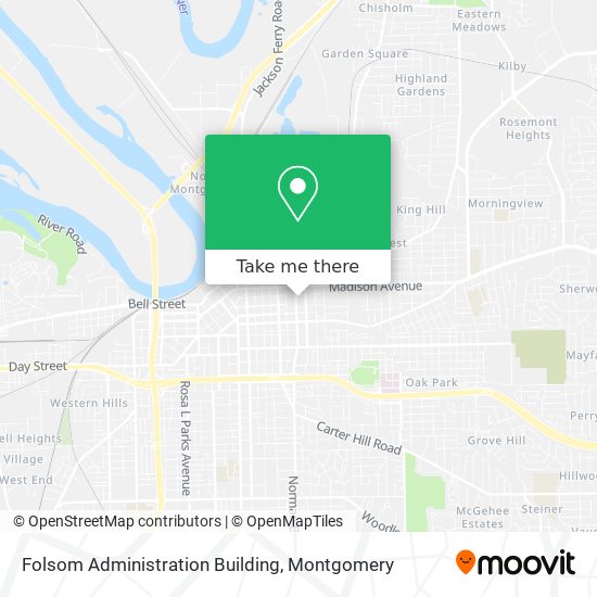Folsom Administration Building map