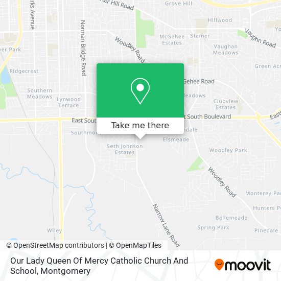 Our Lady Queen Of Mercy Catholic Church And School map