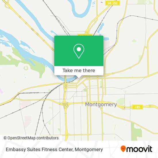 Mapa de Embassy Suites Fitness Center