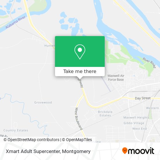 Xmart Adult Supercenter map
