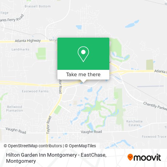 Mapa de Hilton Garden Inn Montgomery - EastChase