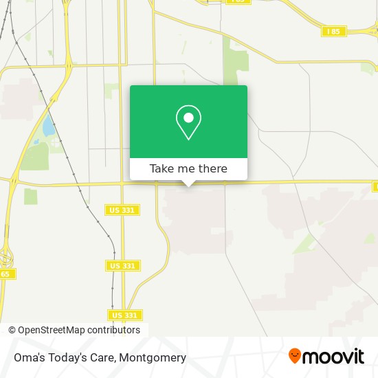 Oma's Today's Care map